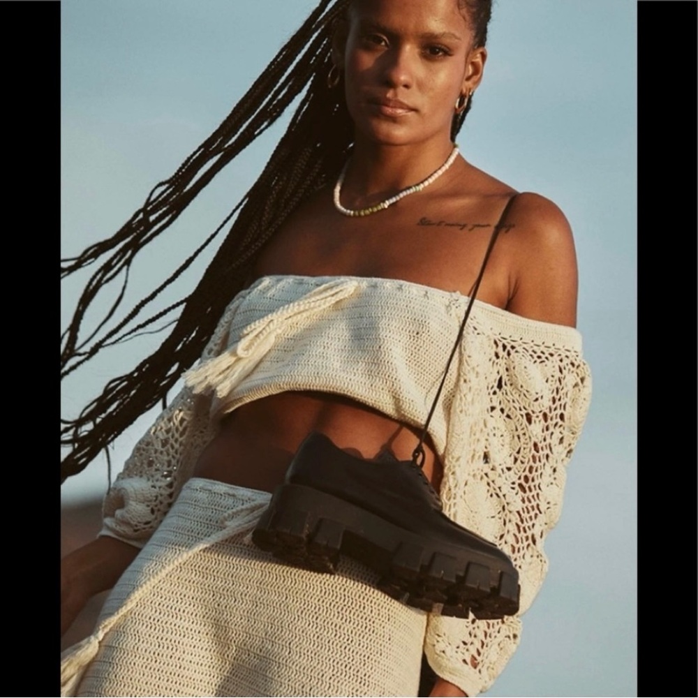 Spell 2pc Set -“Let The Sunshine In” in Cream -Skirt & Top size Small - BNWT